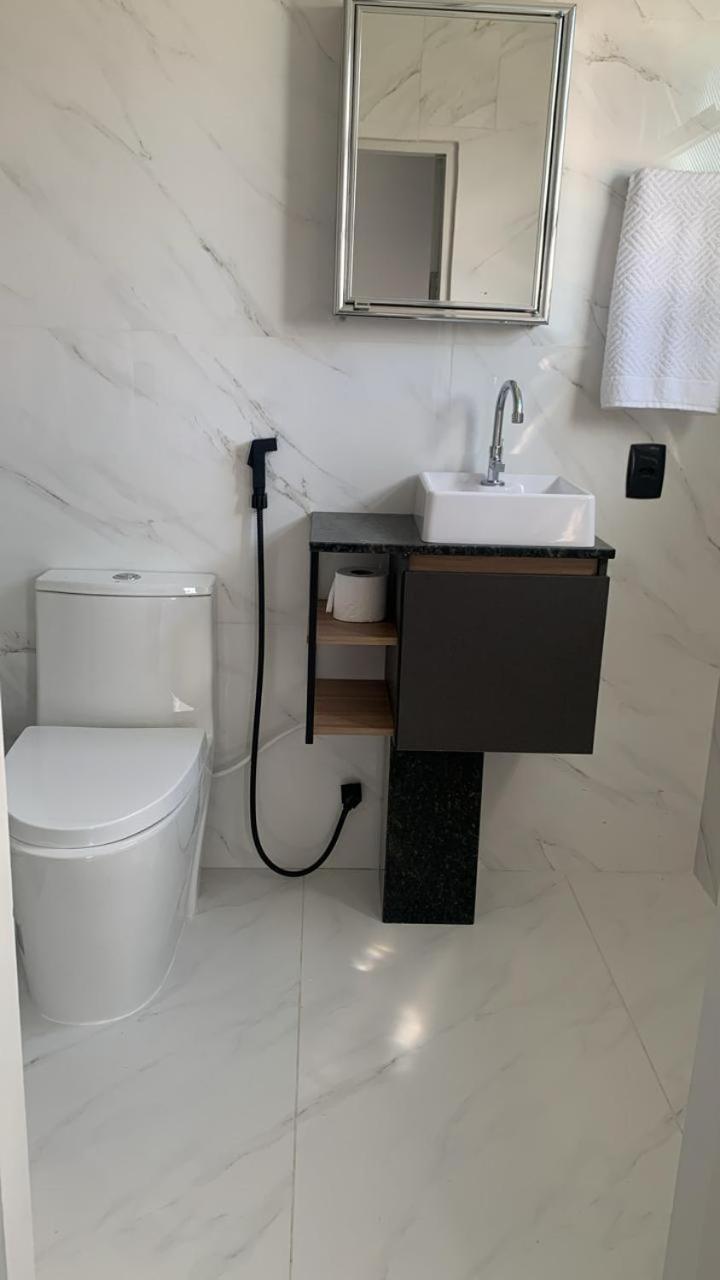 Kitnet Balonismo Apartment Pancas Bagian luar foto