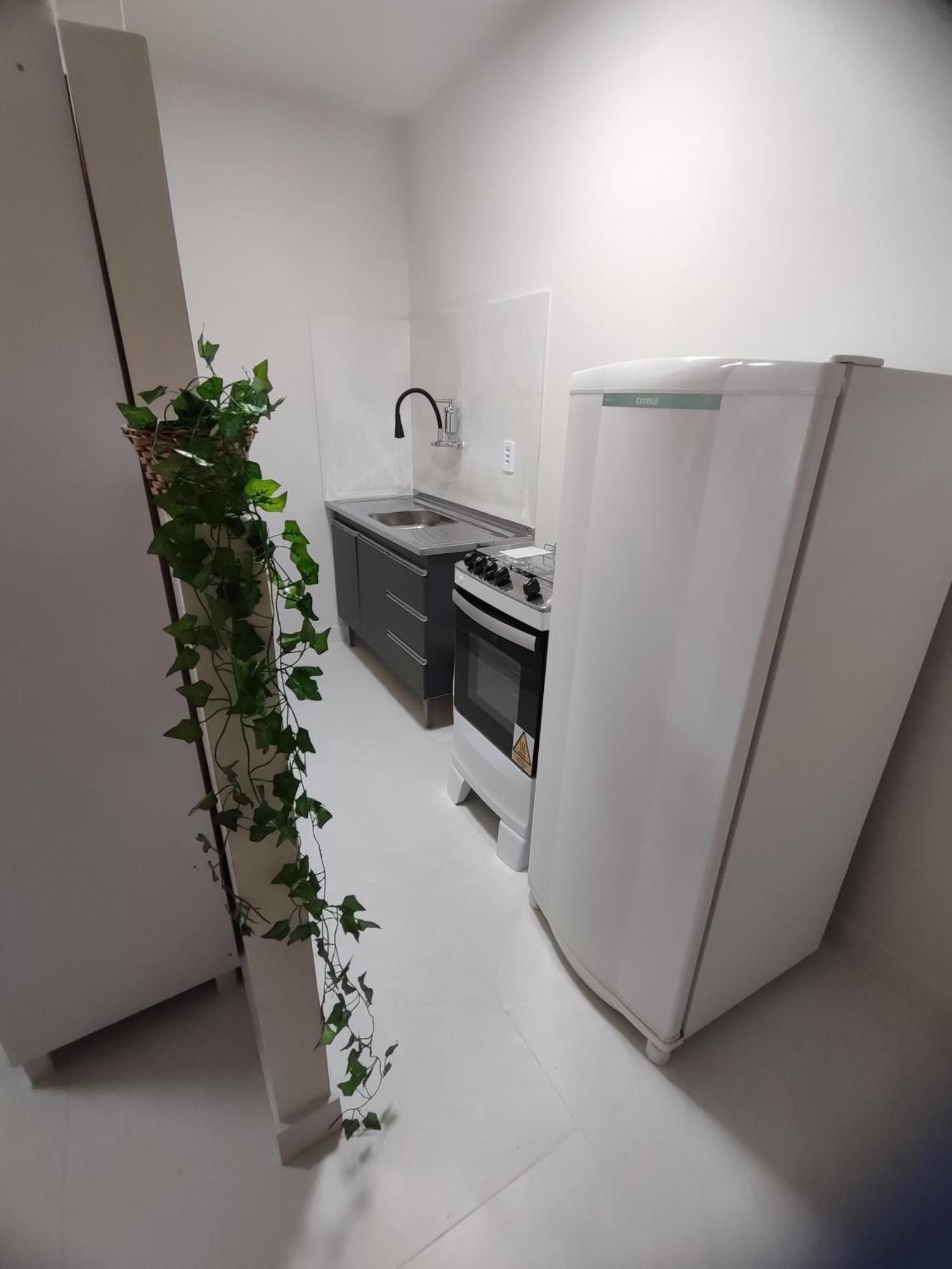 Kitnet Balonismo Apartment Pancas Bagian luar foto